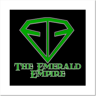 The Emerald Empire logo Posters and Art